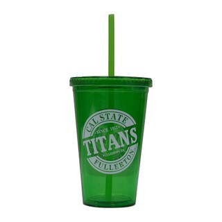 Cal State Fullerton Green Tumbler